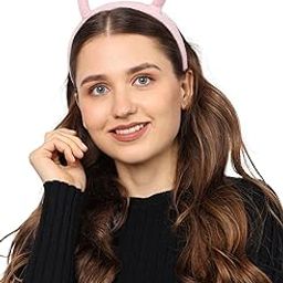Funny Alien Eye Headband For Girls | Baby Pink color | Snail Antenna Design Hair Hoops Alien Eye | Eyeball Hair Accessories | Anti-Hair Breakage | Same As Pic | 1 Pc-image-43