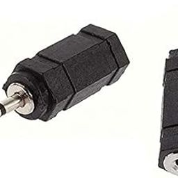 3.5mm Mono Plug to 2.5mm Mono Jack Adapter (2 Pack) | Audio Connector Converter | Male 3.5mm to Female 2.5mm Adapter for Headphones, Microphones, Audio Devices, Amplifiers, and More-image-3