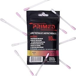 PRIMED Lead Test Kit - [10 Pre-Activated Swabs] | No External Indgredients Required | Rapid Testing Kit for Lead Detection | Sealable Bag | Tests Wood Metals Plastics and More-picture-16