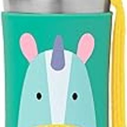 Skip Hop Zoo Stainless Steel Unicorn Straw Bottle, Multicolour, 350 ml-image-23