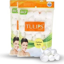 White Cotton Ball 50 pcs in a Ziplock Bag (pack of 5) For Nail Paint Remover-image-29