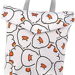 BNF®Nappy Bag Portable Travel Bag Baby Cloth Diaper Bag for Outdoor Daycare Pool duck 20x25cm|Baby | Diapering | Diaper Bags|1 Wet-image-26