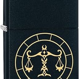 Zippo Libra Zodiac Sign Design Windproof Pocket Lighter-image-41