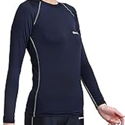 Women Compression T-Shirt Top Plain Athletic Fit Multi Sports Cycling, Cricket, Football, Badminton, Gym-image-16