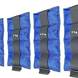 TYCOON PHYSIO SOLUTIONS Physiotherapy Gym & Fitness Instrument Weight Cuffs,Blue (Half kg, 1kg, 1.5kg, 2kg)-picture-11