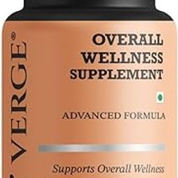 B'VERGE® Overall Wellness Supplement – Daily Health Support for Energy, Immunity, Gut & Skin – Plant-Based, Antioxidant-Rich Formula – 6 Tablets-12