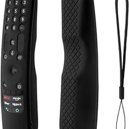 Cotbolt Silicone Case Cover Compatible with LG AN-MR21GA MR22GA MR23GA MR24GA Magic Remote Shockproof for LG Smart TV Remote 2021 2022 2023 2024 (Remote Not Included) (Black)-28