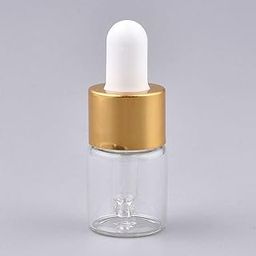 B.H.Industry 30 Pcs Sample Dropper Bottles, Clear Mini Dropper Bottles with Small Liquid for Essential Oils Sample Cosmetic Perfume Traveling-image-29