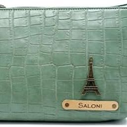 Aica Personalized Name & Charm Toiletry Pouch for Men & Women � Mintgreen | Multi Purpose Cosmetic Makeup Shaving Kit Medical Pouch Bag for Men Women-image-86