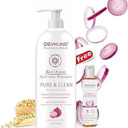Hair Care Set with Onion Hair Oil + Onion Shampoo for Hair Fall Control 250ml-picture-12