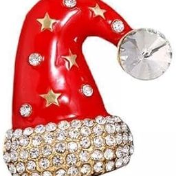 3xElegant Christmas Brooch Pins Lapel Brooch for Clothes Suits Decoration Hat-image-2
