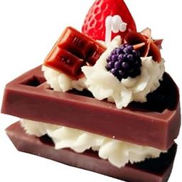 CANDLE_CABINETS Waffle Cake Shaped Decorative Chocolate Scented Candle Romantic Home Fragrance Candles Birthday-image-33