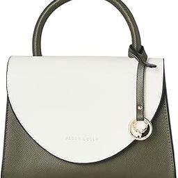 Women's Solid Handheld Bag with tesseled-0