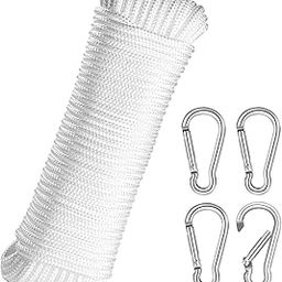 bnf® Flag Pole Rope Nylon Multipurpose Braided Nylon Cord for Hiking Boat Camping Home & Garden | Yard, Garden & Outdoor Living | Garden D?©cor | Flag Poles & Parts-image-13