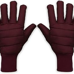 Female Nylon Water Resistant Ribbed Gloves-image-73