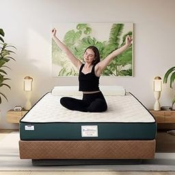 DREAMZEE Vilasa™ 100% Full Natural Latex Mattress King Size 78x72x5 Inches | Mono-Zone | Natural Series | Medium Comfort | Eco-Institit Certified | 12 Years Warranty-image-26