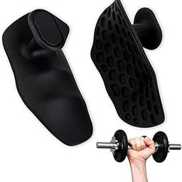 Weight Lifting Grips for Men Women: Non-Slip Rubber Gym Grips for Maximum Grip Comfort - Heavy Duty Workout Grips for Gym Training and Exercise, Weight Lifting, Deadlift (black02)-image-82