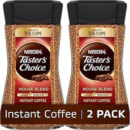 Nestle Nescafe 14 Ounce : Taster's Choice House Blend Granule Instant Coffee, 7 Ounce (Pack Of 2, Bottle)-image-13