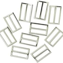 FABLOFT® 4x10 Pieces Silver Alloy Square Buckle Connector for DIY Purse Bag Craft 25mm-image-88