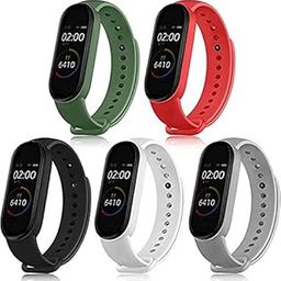 INEFABLE Mi SmartWatch M5 and M6 Watch Straps Original for Mi Watch M5 and M6 Watch Strap Soft Silicone Adjustable Watch Strap-Watch Not Included-image-3