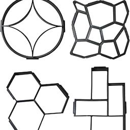 ATORSE Walk Path Maker Professional Stepping Stone Paver for Garden Patio Courtyard Hexagon Decorative Stepping Stones-image-30