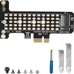 M.2 NVME to PCIE 4.0 Adapter Graphic Card or M.2 (M Key) 2230, 2242, 2260, 2280 Size with M.2 NVME SSD to Support PCIe x1 x4 x8 x16 Slot-28
