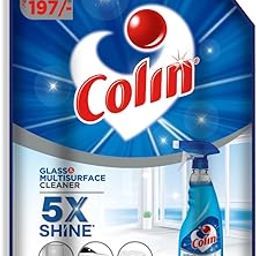 Colin Glass and Surface Cleaner Liquid Refill- 500ml X 2 (1 Litre) | India's #1 All-Purpose Glass Cleaner for Car, Kitchen and Home Surfaces | Multi Surface Cleaner-image-3