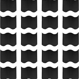 20 Pieces Garden Edging Border Landscape Edging Fence for Patio Walkway Lawn Black-image-61