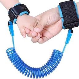 AAMATY Child Safety Lock Baby Anti Lost Wrist Link Harness Strap Rope Kid Leash Walking Hand Belt Band Wristband for Toddlers Children - Multicolor, 1 Pcs-15