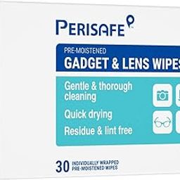 Pre-Moistened Gadget & Cleaning Wipes| Multi Purpose, Individually Packed | Lens Cleaner for Spectacles, Sunglasses, Camera Lens, Binoculars and Goggles|Pack of 30 Wipes-23
