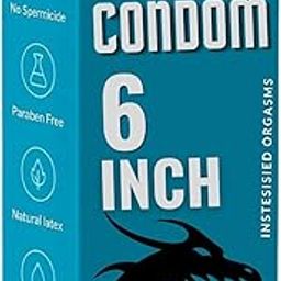 STARBLAZE Premium Big Size Extra Large Dragon 6 inch Condom for Men XXL SIZE-picture-4