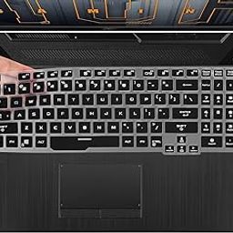 CASOSHIELD Keyboard Cover for ASUS TUF Gaming F15 FX506LH / TUF Gaming A15 TUF506IU-ES74 TUF506IV-AS76 FA506IH-AS53, ASUS TUF F17 A17 TUF706IU FX706LI-ES53 RS53 FX706HC FX706HE Laptop Keyboard Skin-12