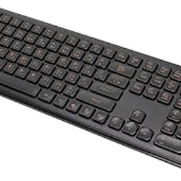 Chinese Keyboard, Abrasion Resistant Font Computer Keyboard Wired Convenient and Practical 108 Keys for Office-image-46