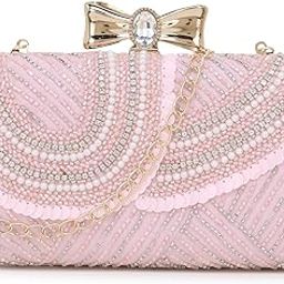 Adorn Embellished Faux Silk Clutch-image-24