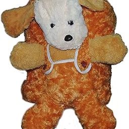 Kid's Synthetic Soft Puppy Shape Fur Bag-image-7