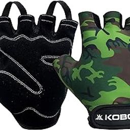 Kobo WTG-30-XL Weight Lifting Gym Gloves Camouflage Hand Protector for Fitness Training-31