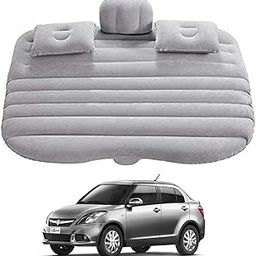 RKPSP Grey Inflatable Bed for Swift Dzire Old Universal for All Models-14