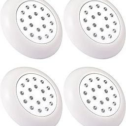 DC12V 12W Led Pool Lights,RGB Color Changing Pool Lights Swimming Pool Light Inground Underwater Lights for Pool Pond Bathtub Hot Tub Party(White4pcs) -Layfoo-24