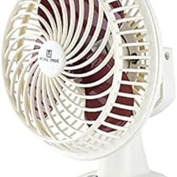 HOME TREE 9inch Energy Saving 3 Blade Table Fan��(Ivory-Charry, Pack of 1)-picture-25