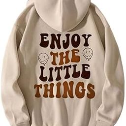 Hooded Neck Long Sleeves Sweatshirt with Kangaroo Pocket Hoodie for Women's-image-38