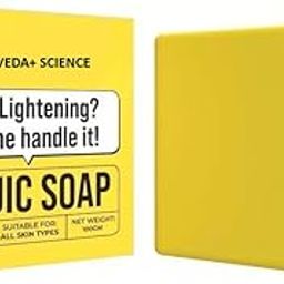 YORBAX Kojic Acid 2% Soap with Niacinamide | For Pigmentation, Sun damage, Brightening Underarm & Reduces Dark Spot | Soap for Men & Women | Suitable for All Skin Types 100g (Pack of 1)-image-62