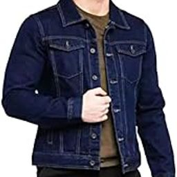 Men's Regular Fit Washed Full Sleeve Denim Jacket-image-23