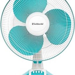 Goldmedal Dyno 400 mm Table Fan For Home and Office | Silent Operation | Jerk Free Oscillation | 100% Copper Motor | High RPM | High Air Delivery | 2 years Warranty (Turquoise White)-image-58