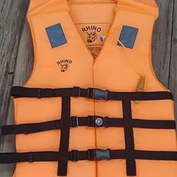 Polyester Safety Life Jacket for Swimming Super Lites wim Floatation Belt (Rhino)-image-89