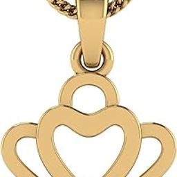 18KT Rose Gold Pendant for Women-image-65