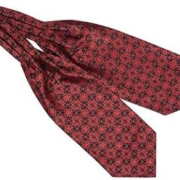 Floral Network Red Cravat For Men-image-45