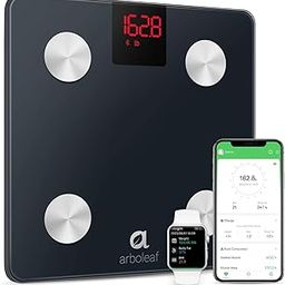 arboleaf Scales for Body Weight, FSA HSA Store Eligible Weight Scale with Body Fat, Digital Bathroom Scale, Smart Bluetooth Body Fat Scale Sync 14 Body Composition Analyzer with Other Fitness Apps-image-55