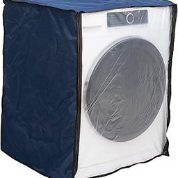 Classic® Front Load Washing Machine Cover for Samsung 7 Kg, 7.5 Kg, 8 Kg, 8.5 Kg & 9 Kg (63Cmsx63Cmsx81Cms) Color - Blue-14