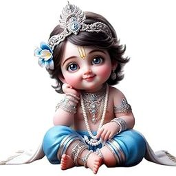 Techgifti Krishna Sticker Little Krishna Wall Sticker,Krishna Wall Sticker,Wall Stickers Krishna,Wall Stickers for Living Room,Multicolor,62cm x 60 cm-image-82