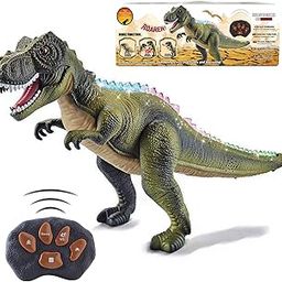 BFUNTOYS Rc Dinosaur Toys For Kids 3-5 5-7 8-12 Remote Control Trex Dinosaur Toys For Boys Girls Age 3to7+ Large Light Up Robot Dino With Roar Walking Dancing Moving Birthday Xmas Gift For Toddlers-21